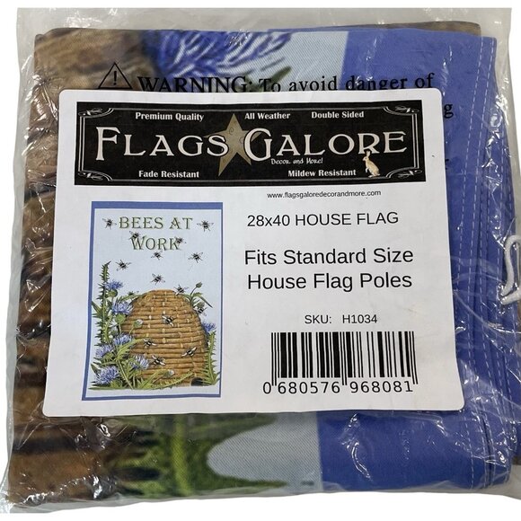 Bees at Work Wall Art - Brown and Green - Picture 2 of 3